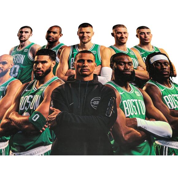 Boston Celtics 05/2025 Authentic Fan Poster Different Here Battle for Banner 18 - Picture 6 of 6